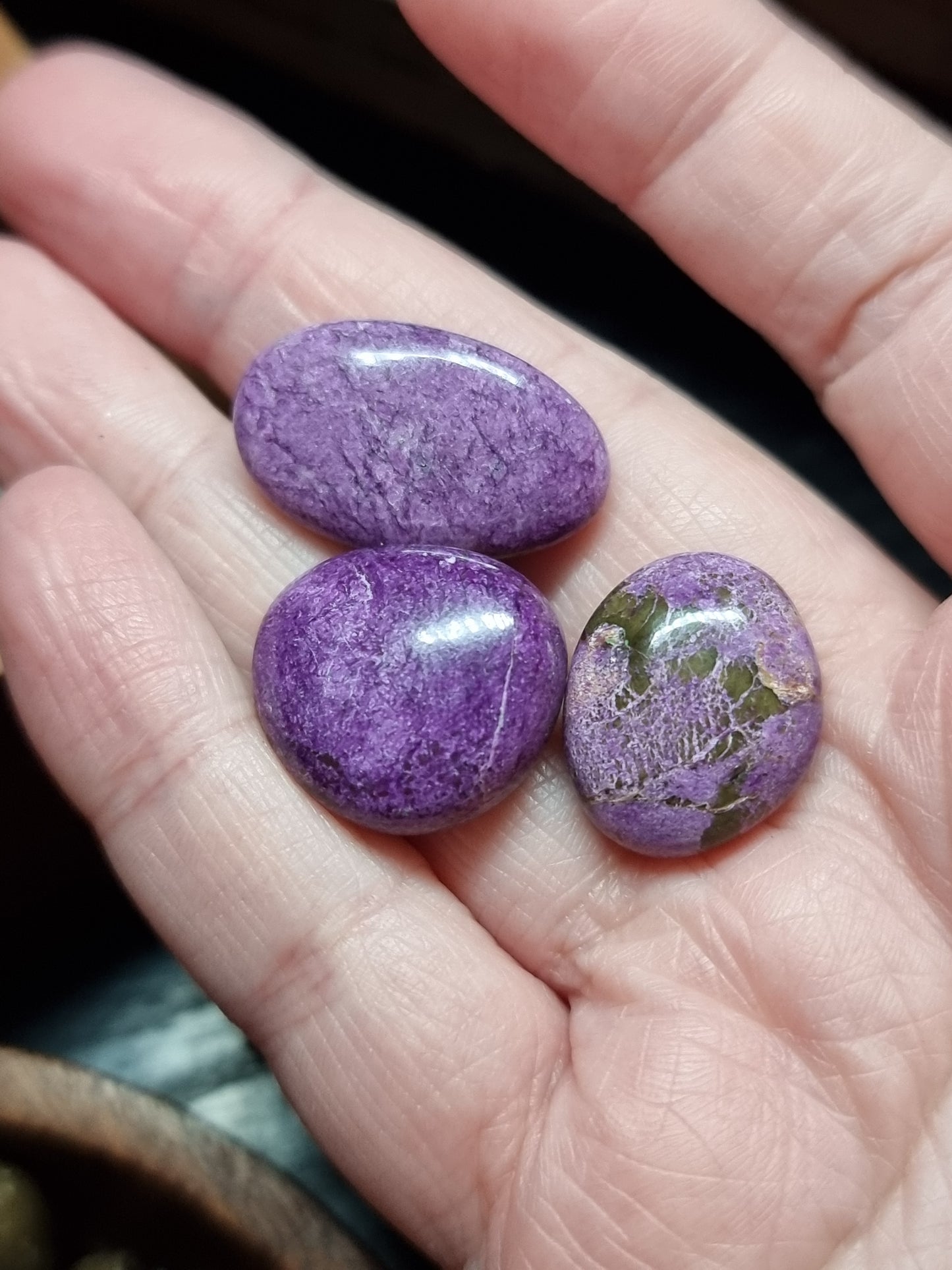 A grade mini atlantisite tumbles