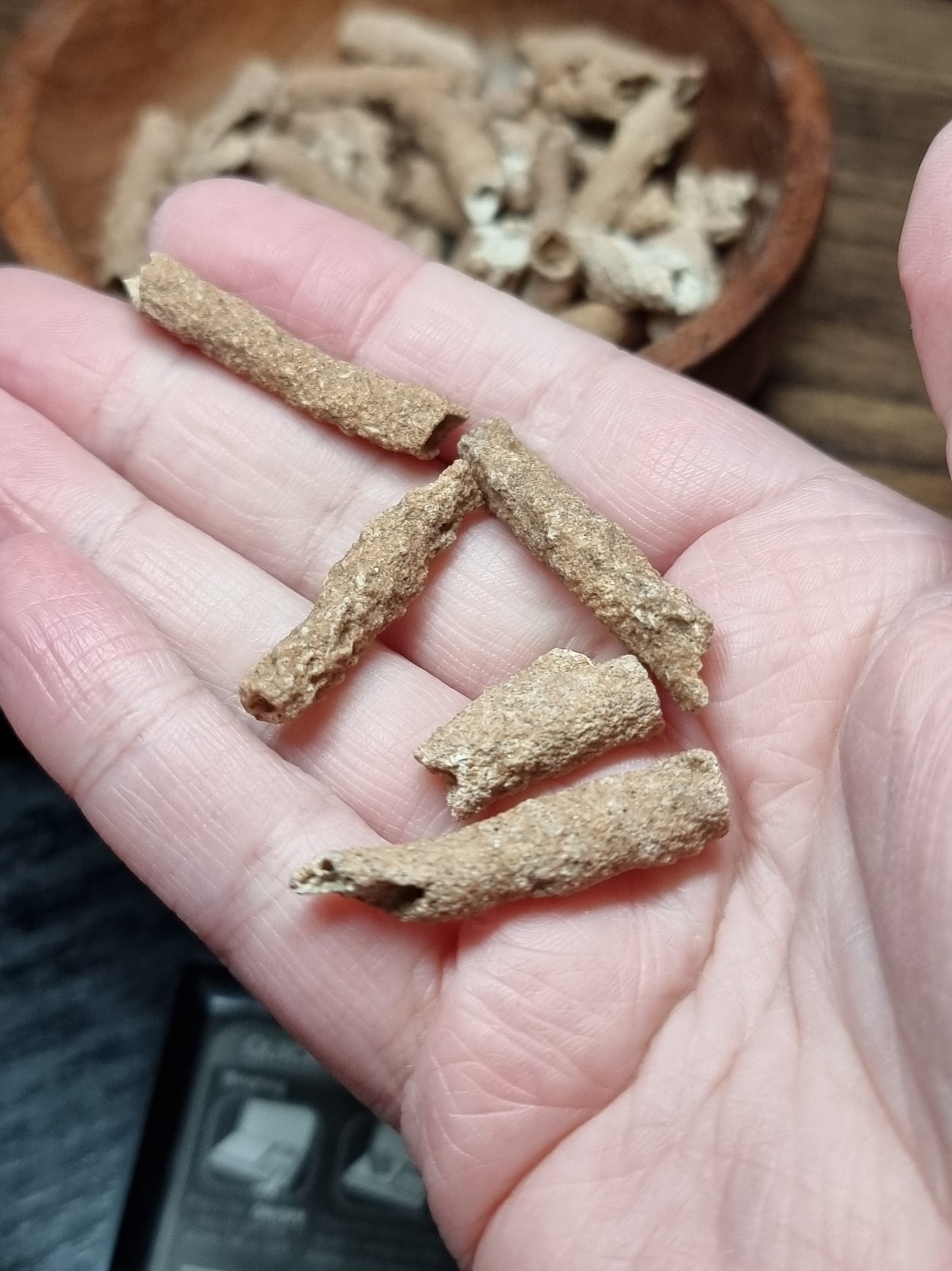 Fulgurite pieces (pack of 3)