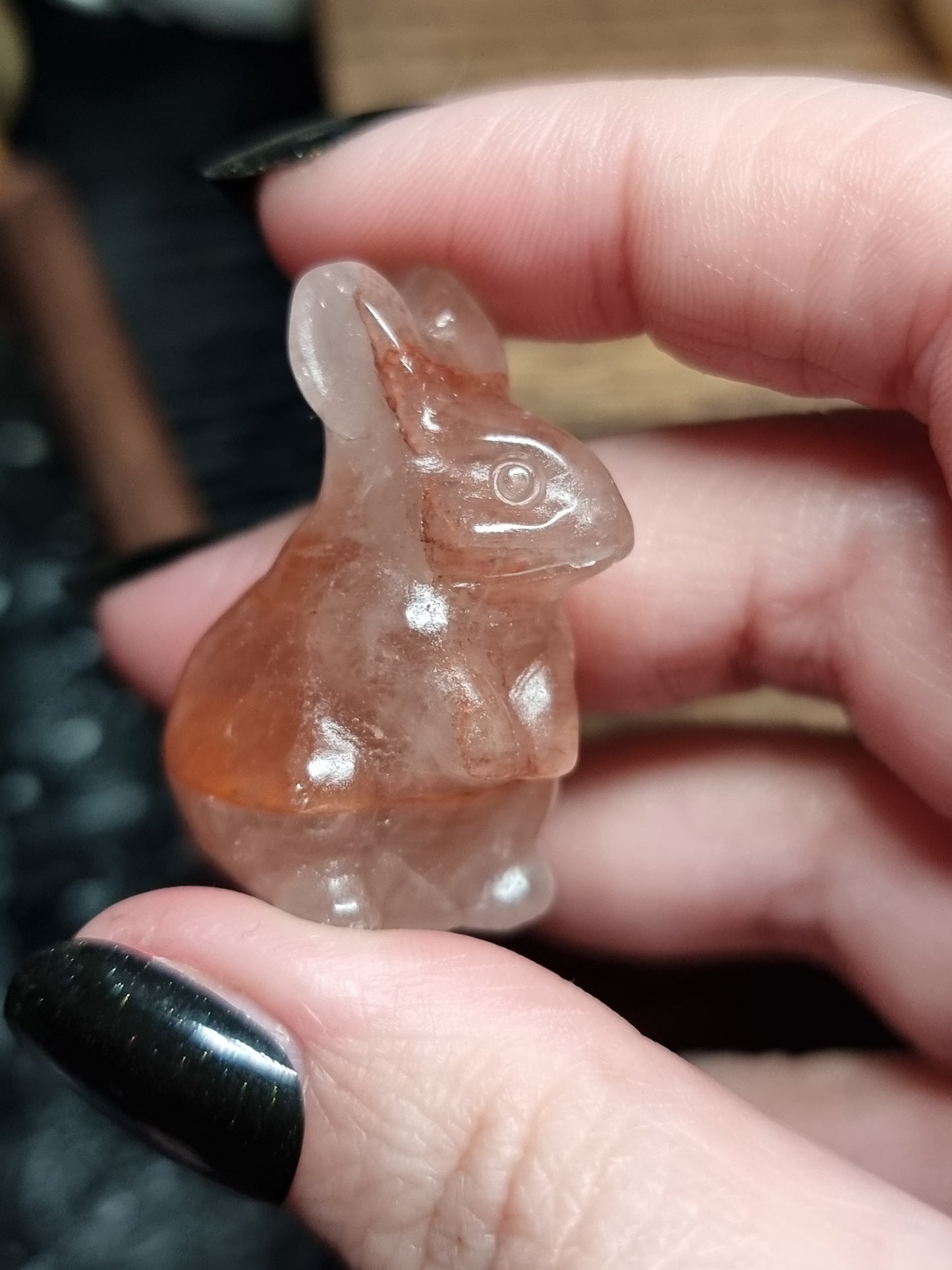 Rabbit carvings