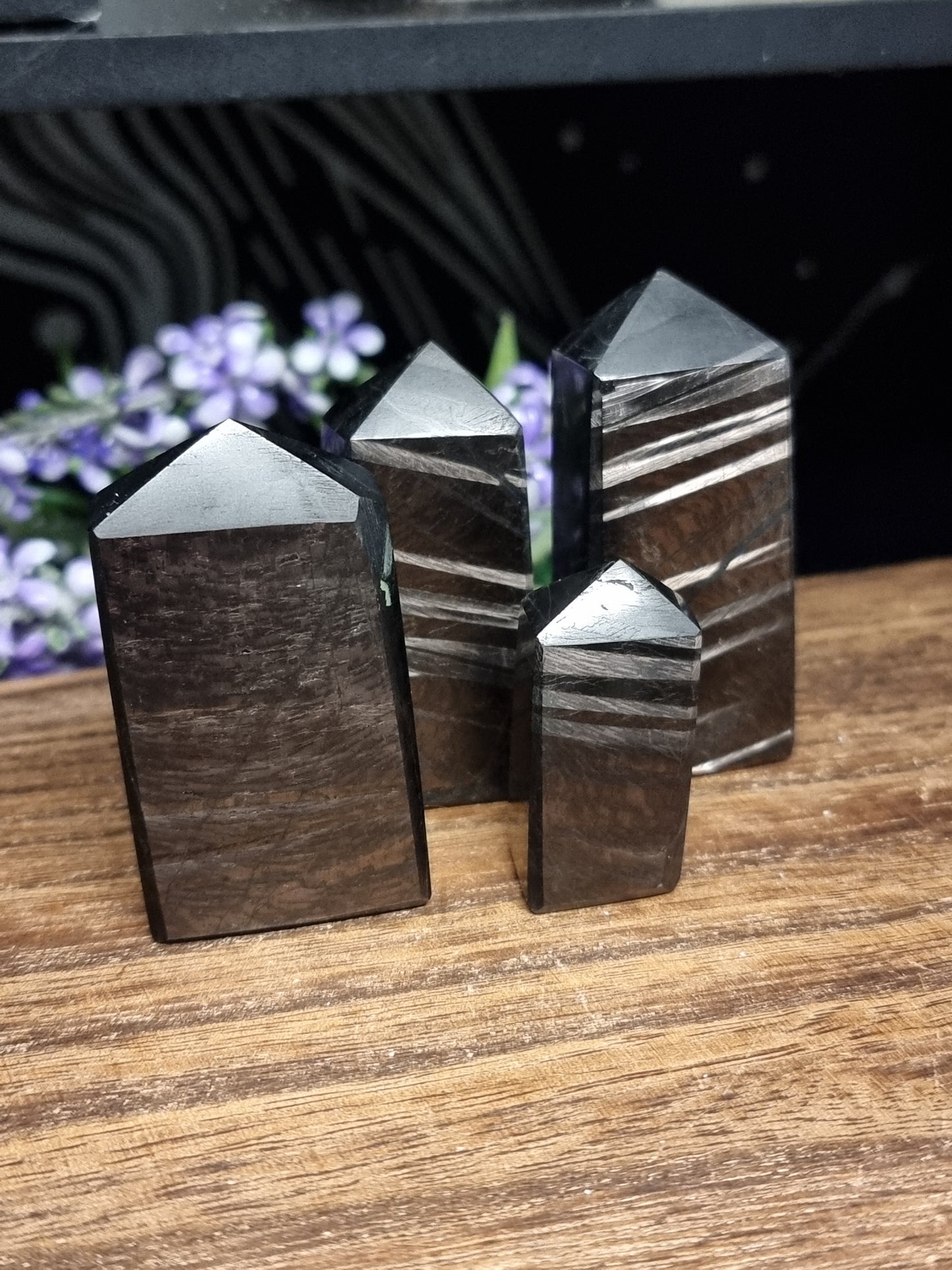 Hypersthene towers