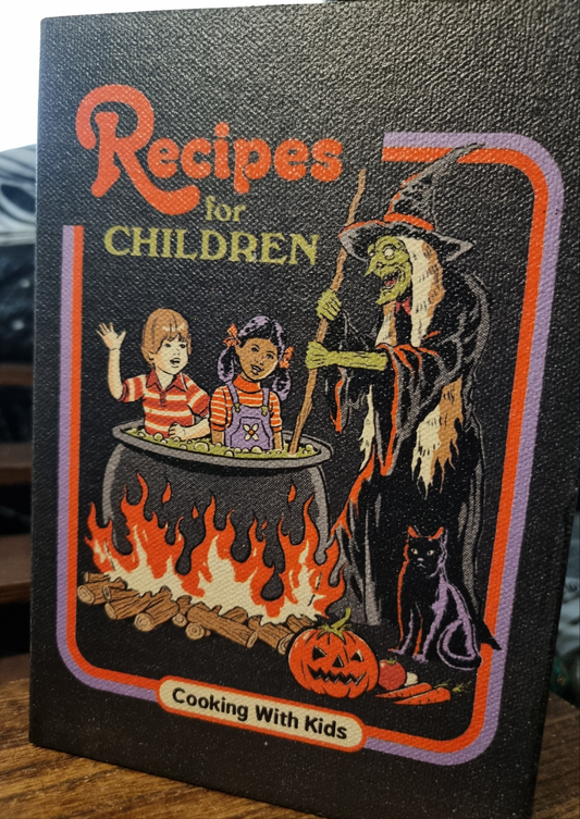 Recipes for children book storage box