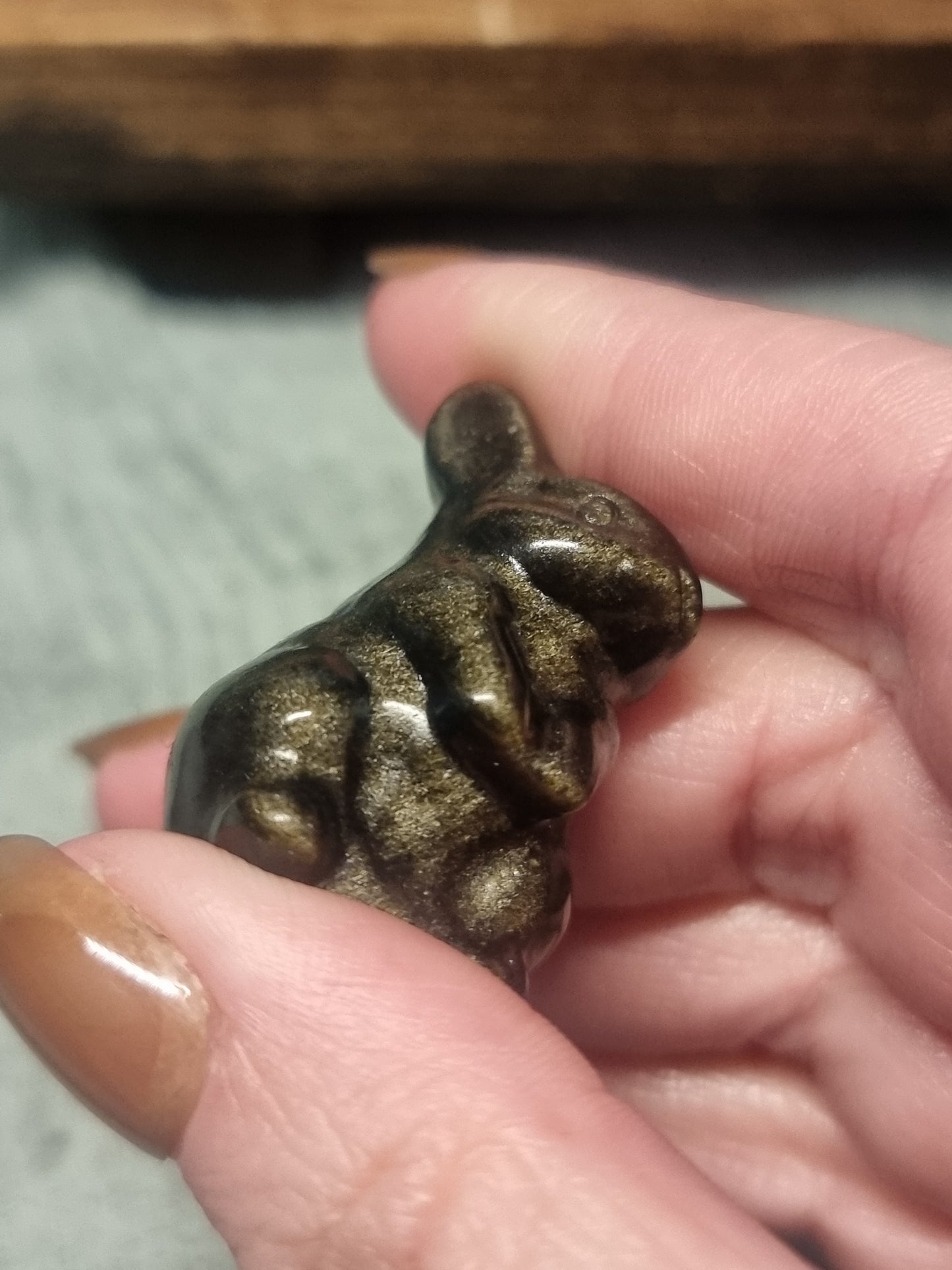 Rabbit carvings