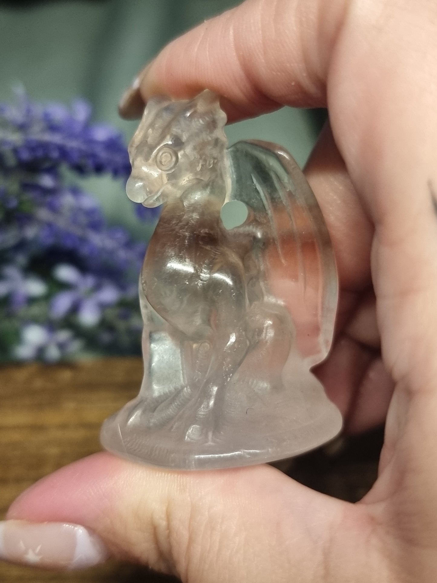 Fluorite dragon