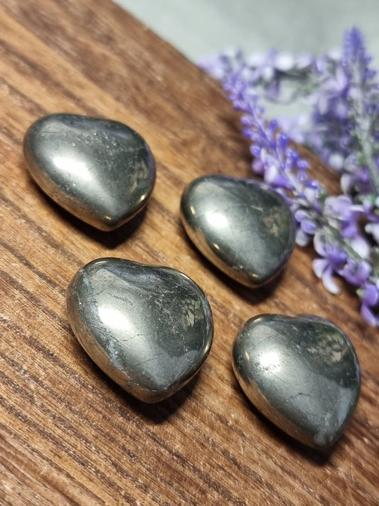 Pyrite hearts