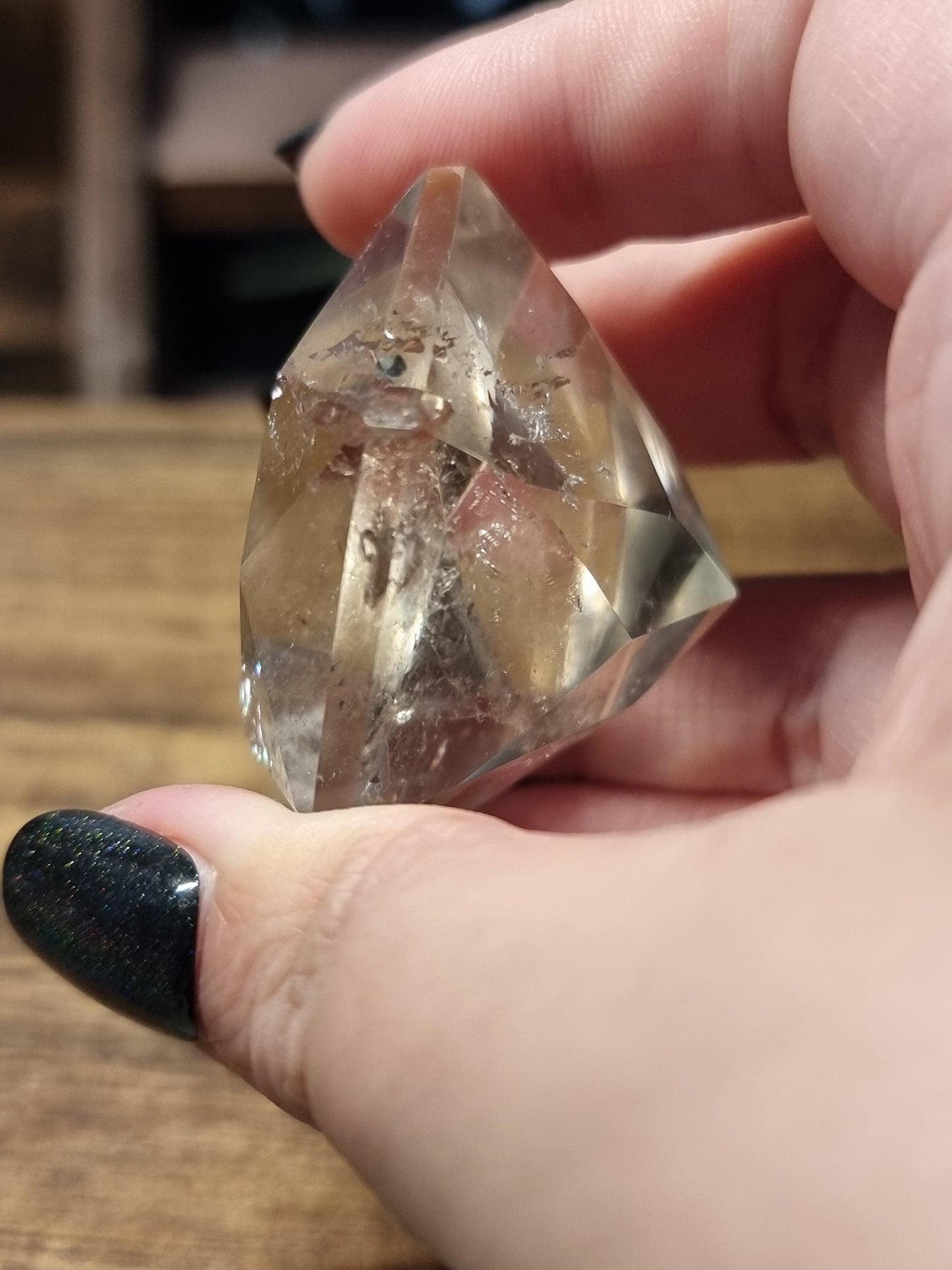Quartz diamond carvings