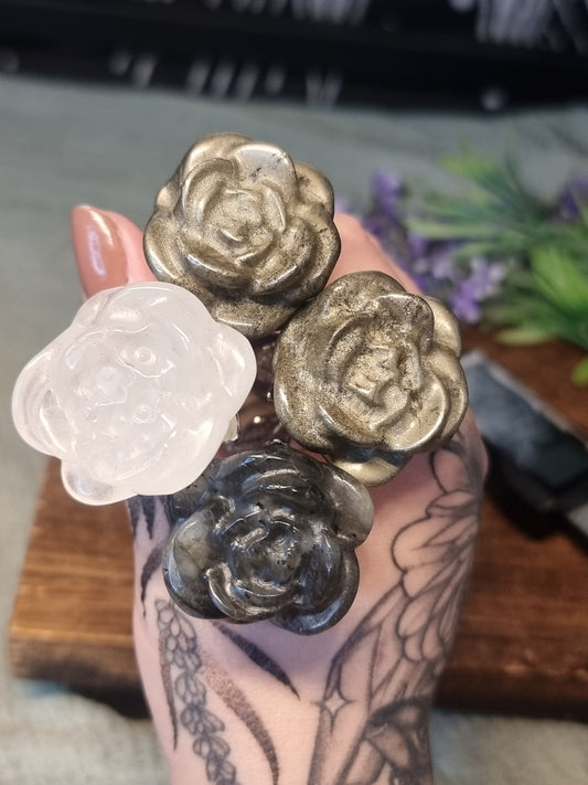 Crystal roses