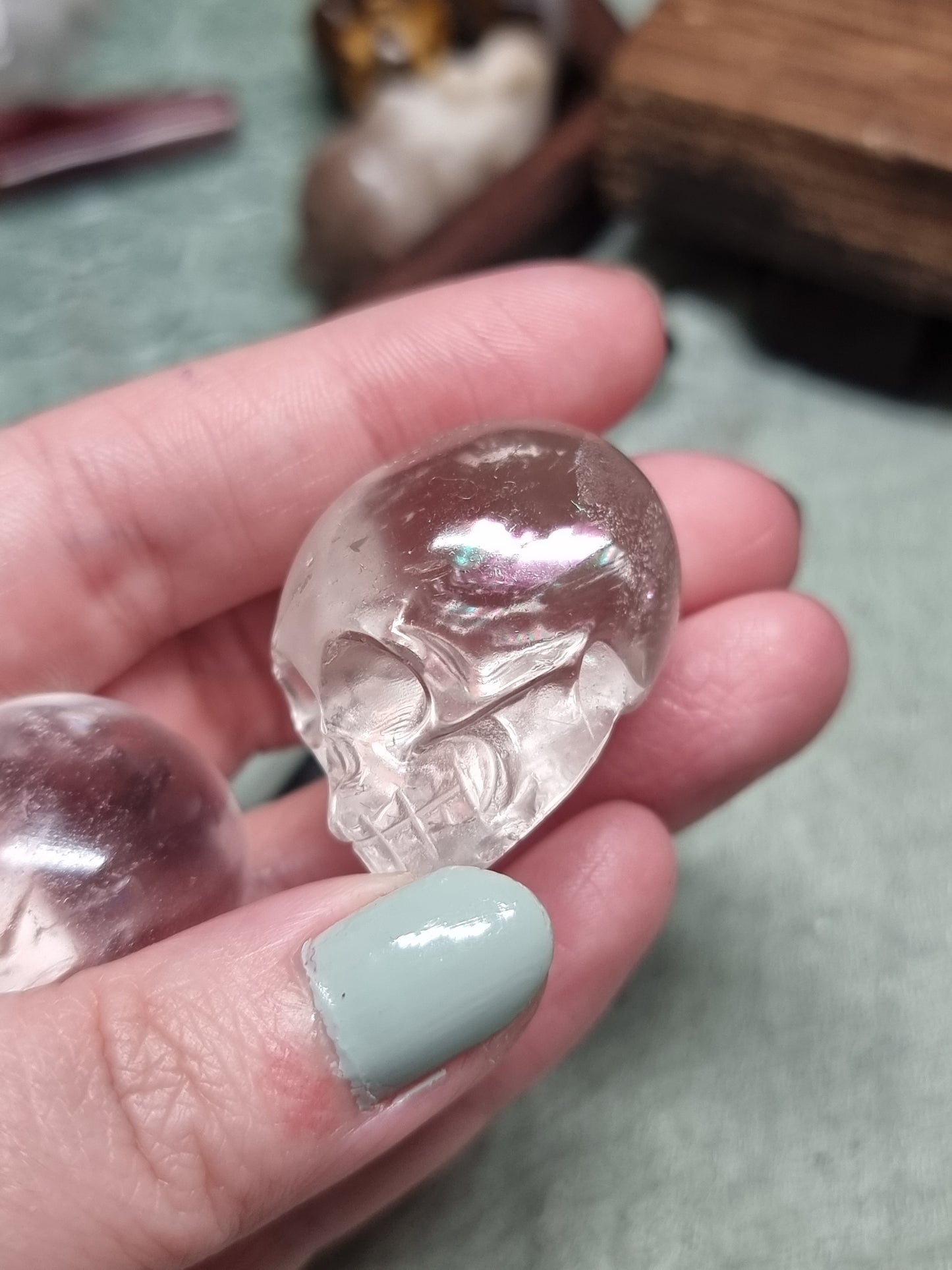 Skull carvings