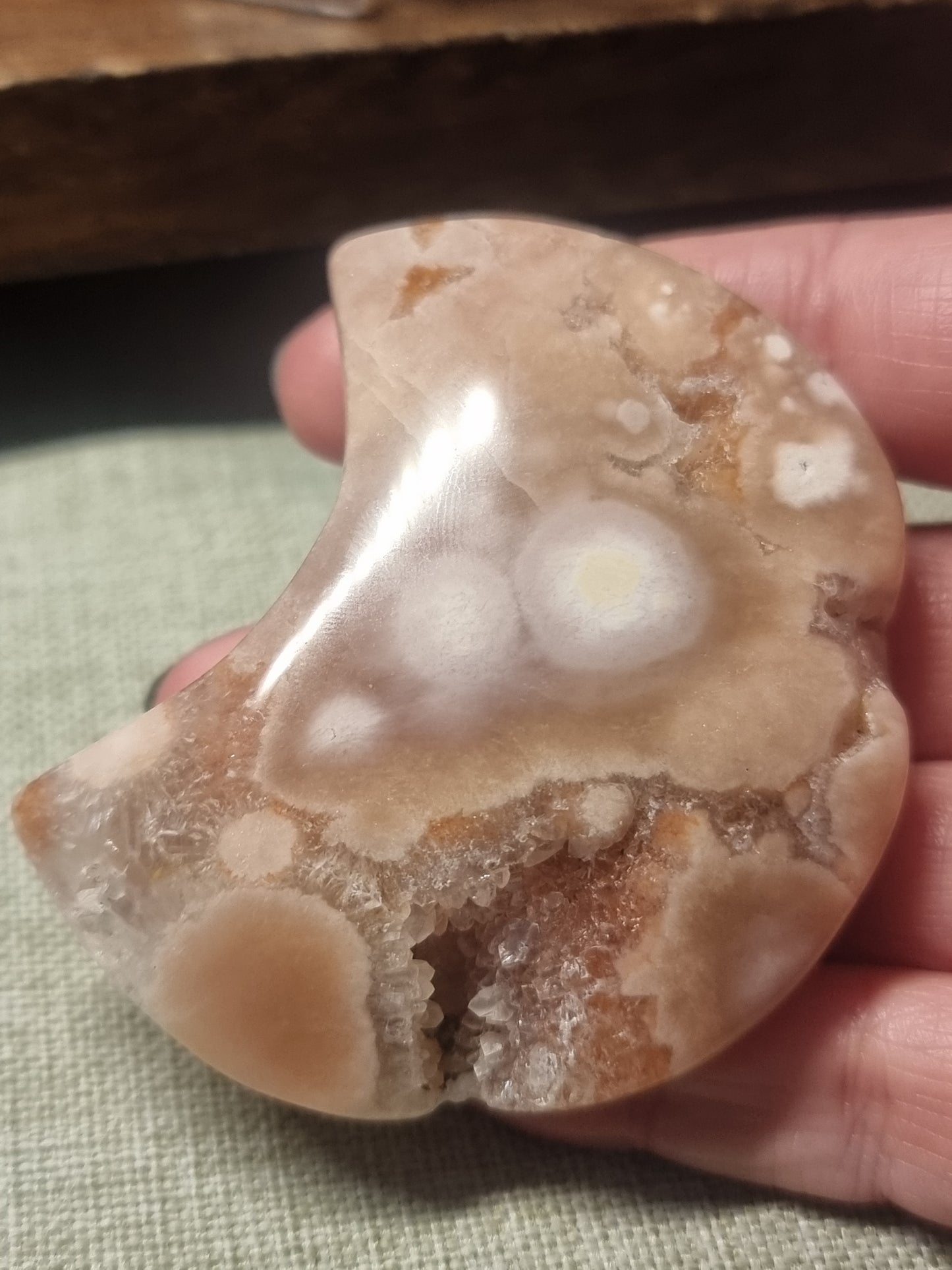 Pink amethyst moons
