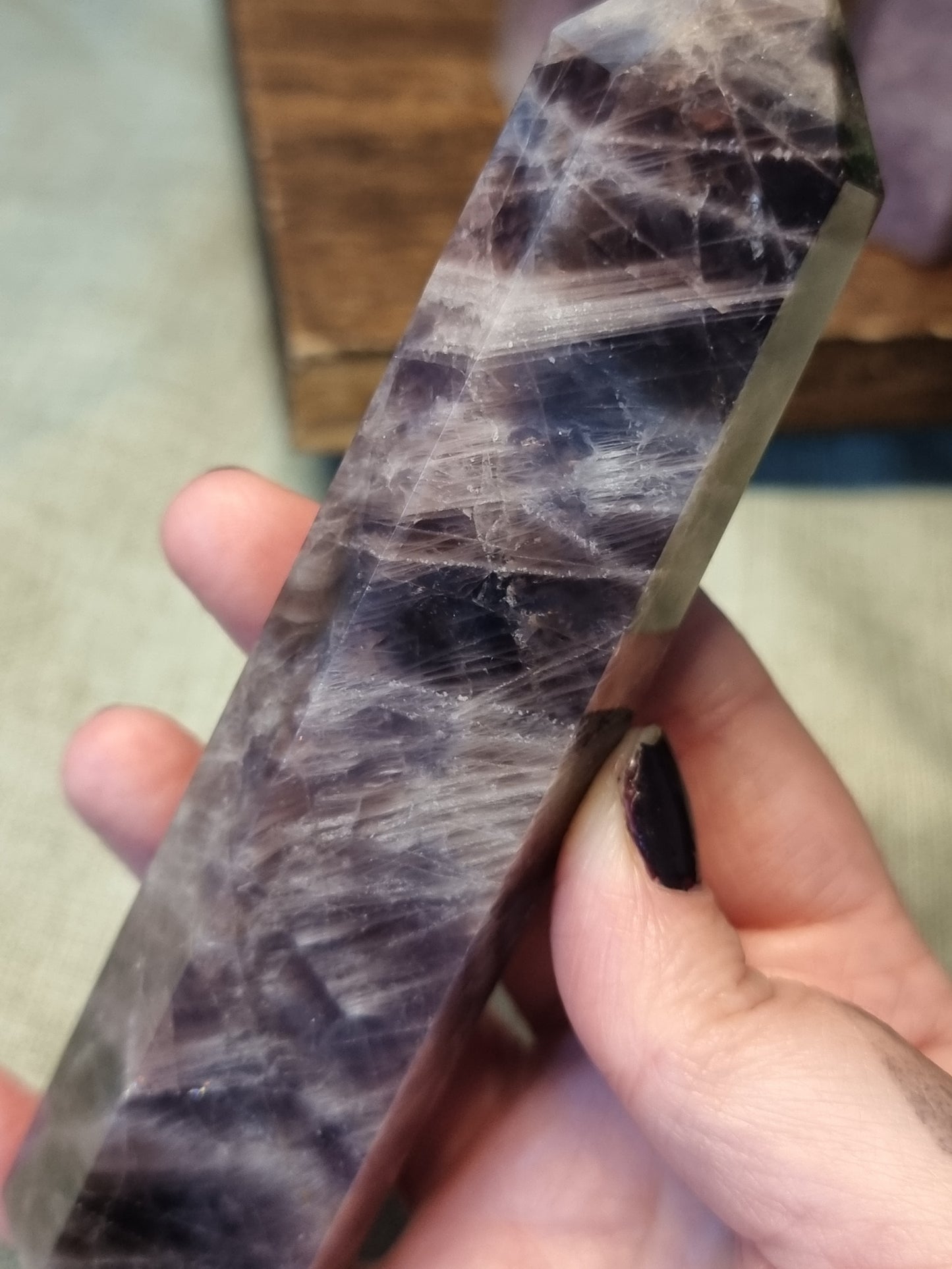 Lavender rose quartz towers
