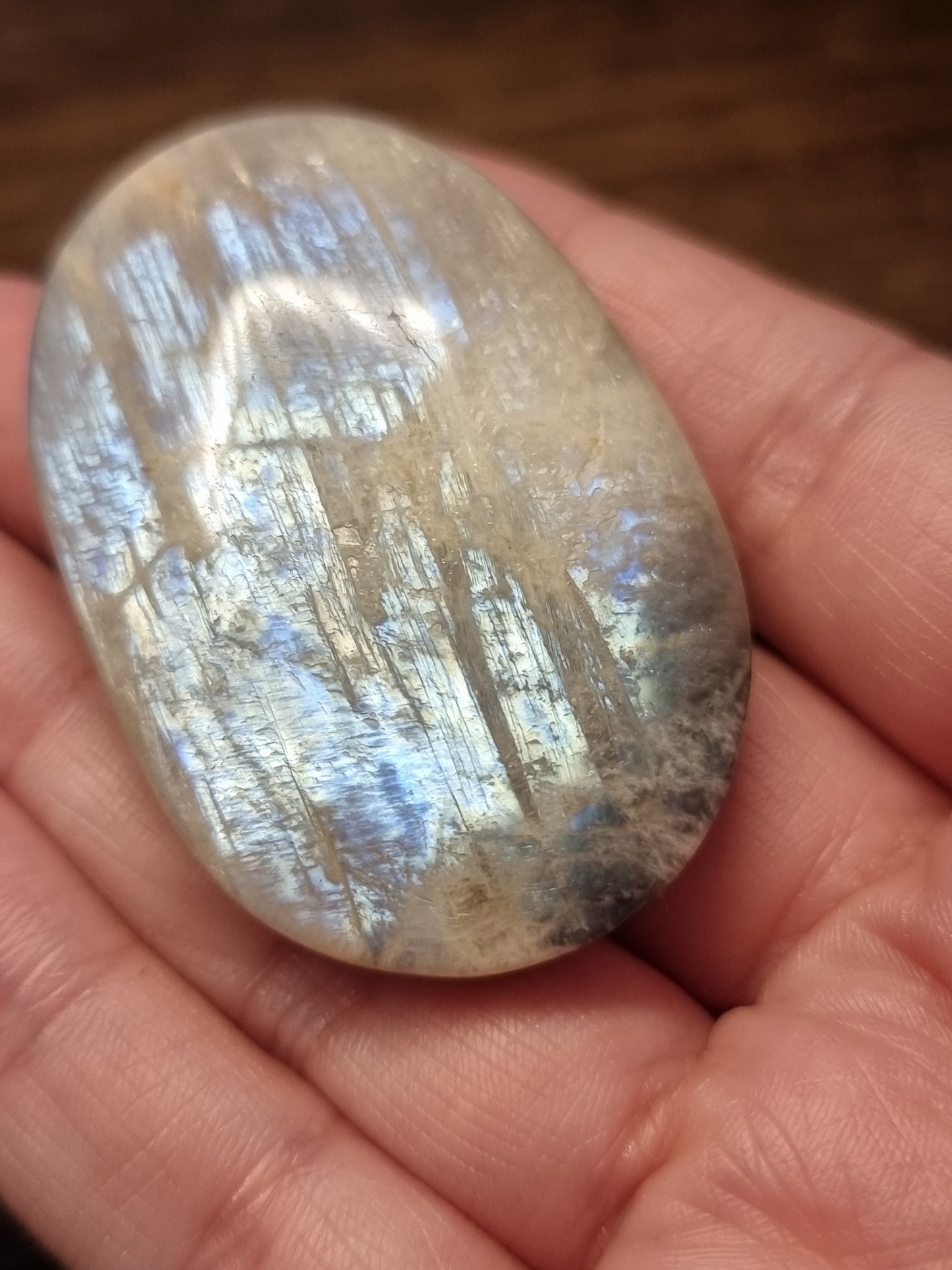 Moonstone palmstone