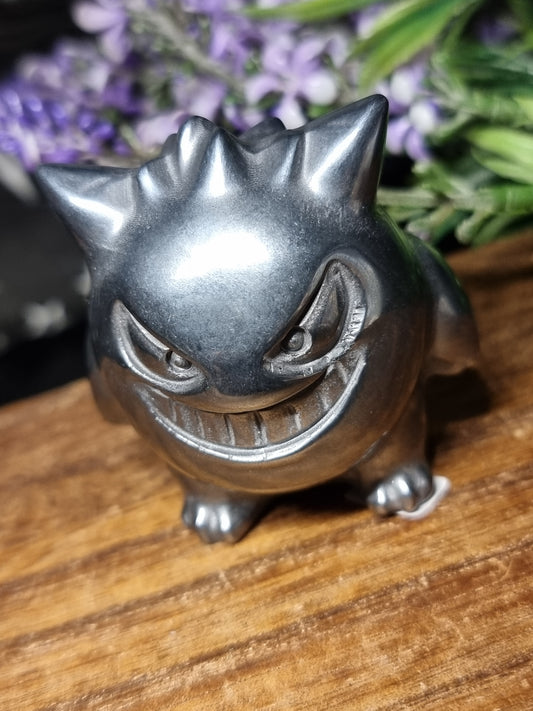 Terrahertz gengar pokemon carving (manmade)