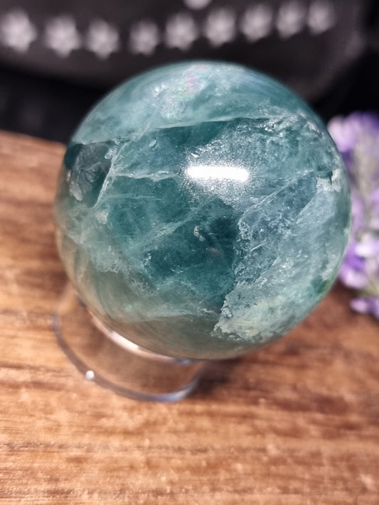 Fluorite sphere
