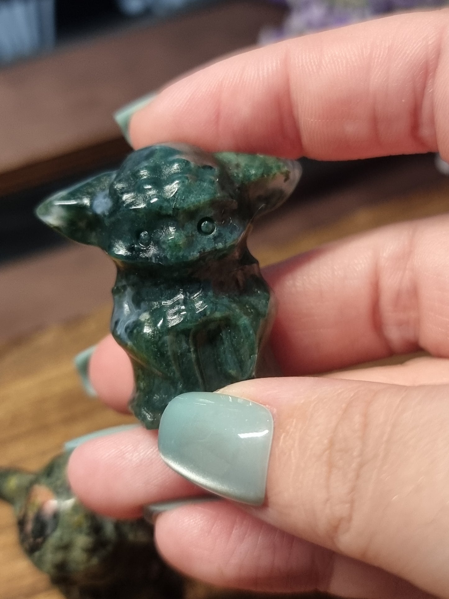 Yoda carvings