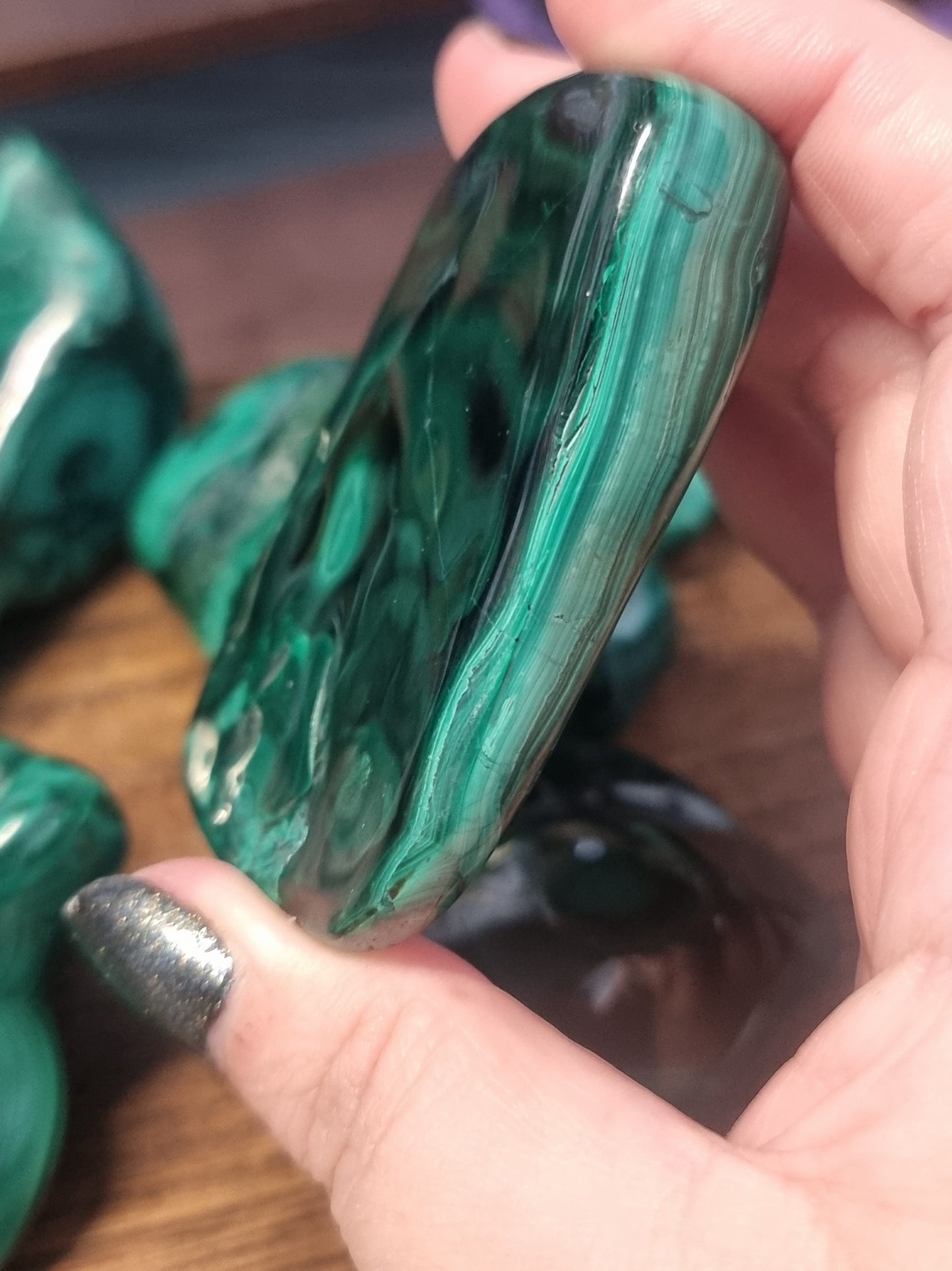 Malachite freeforms
