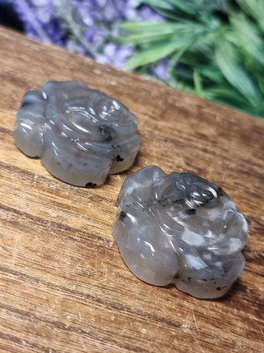 Volcano agate roses