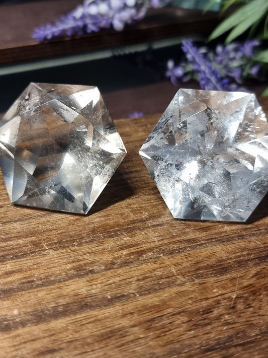 Quartz diamond carvings
