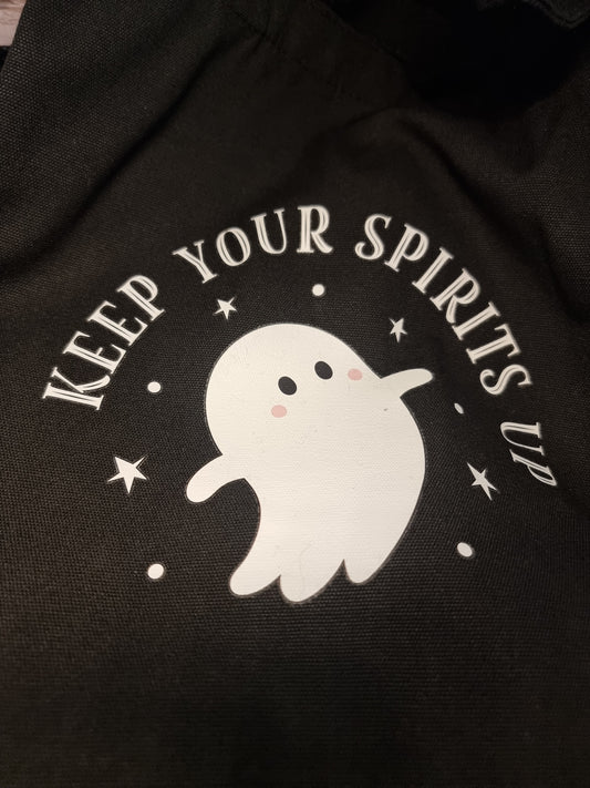 Keep your spirits up tote bag