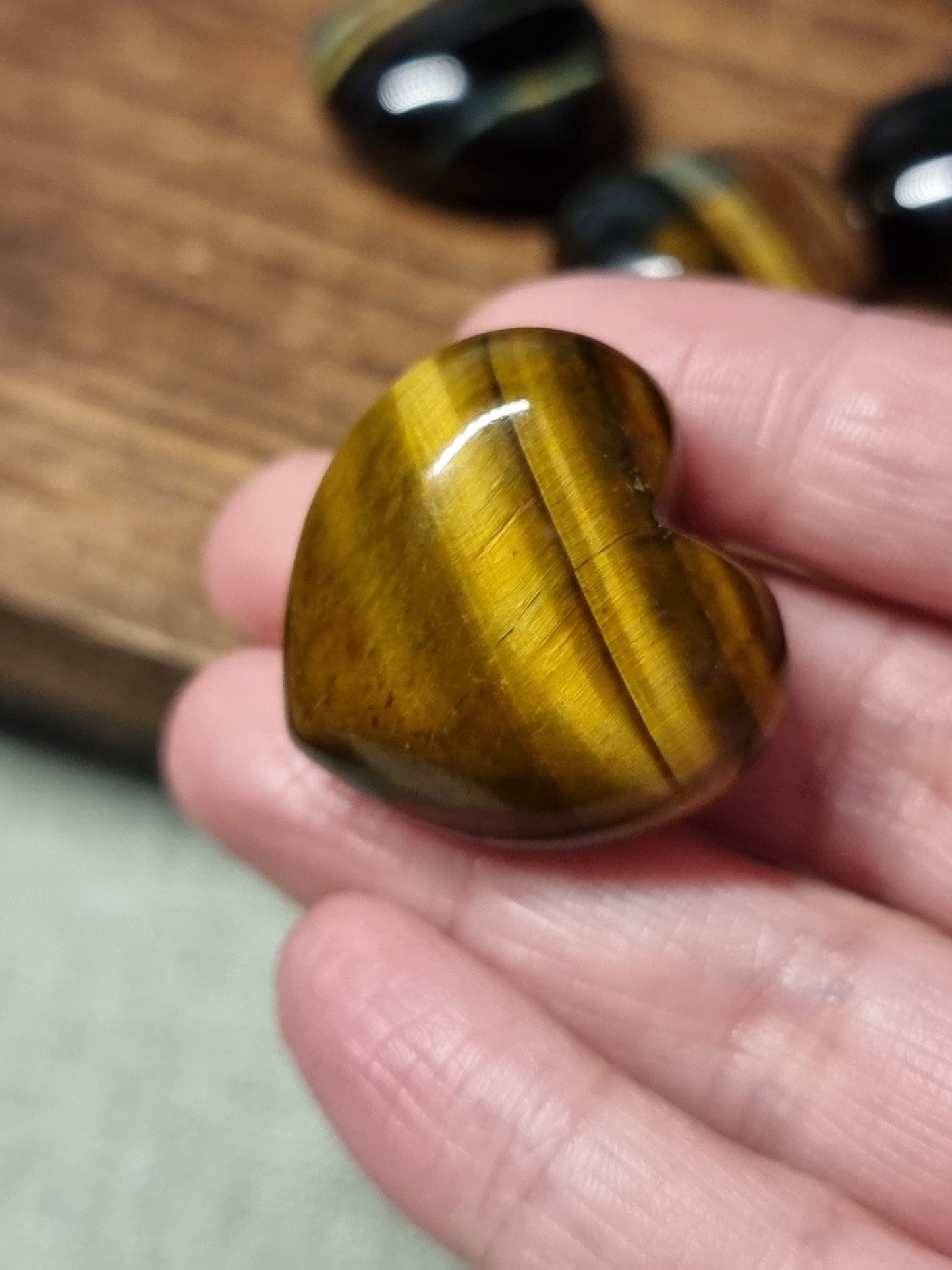 Tigers eye hearts