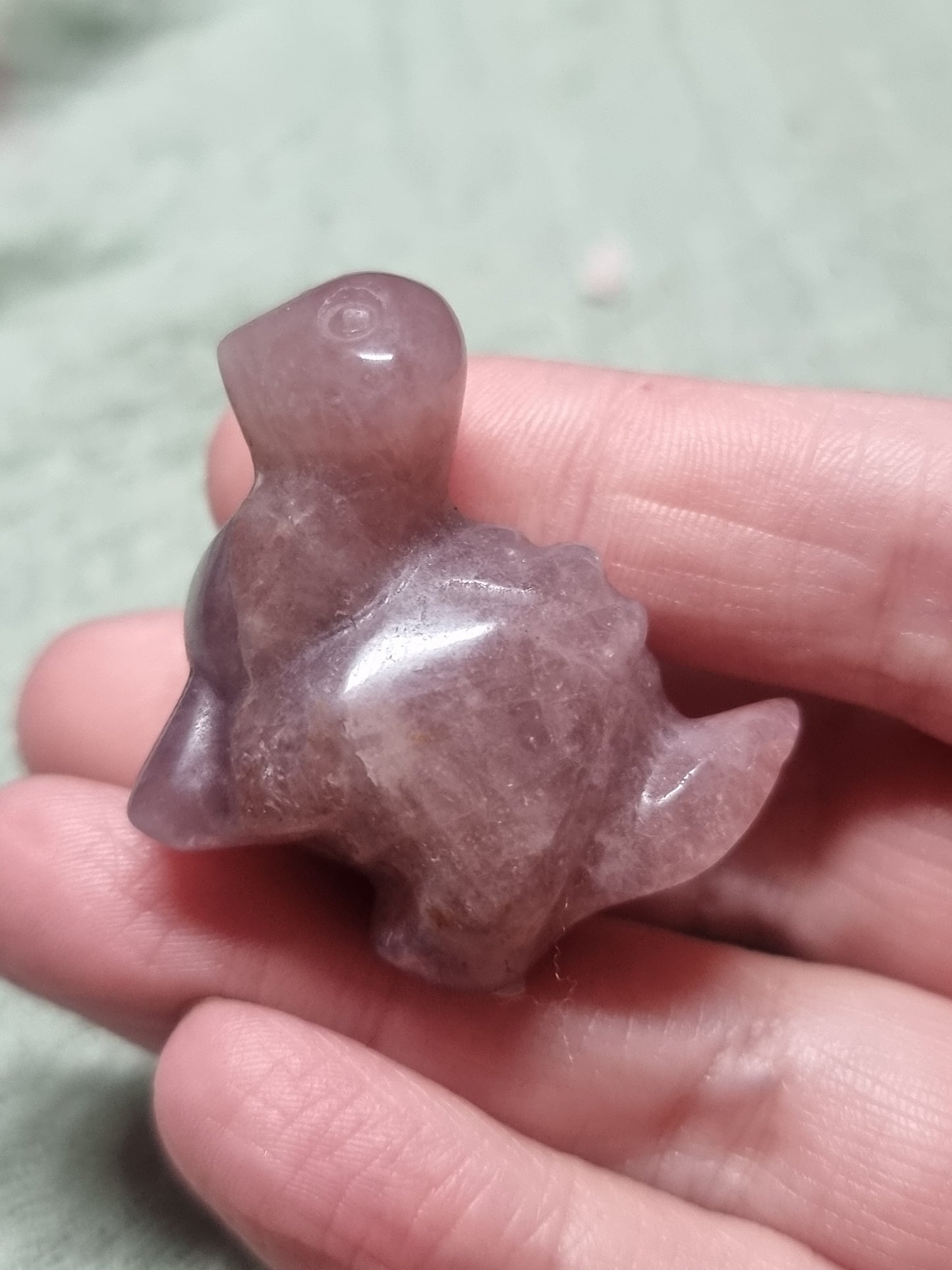 Dinosaur carvings