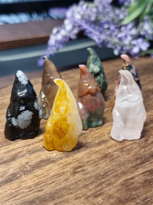 Gnome carvings