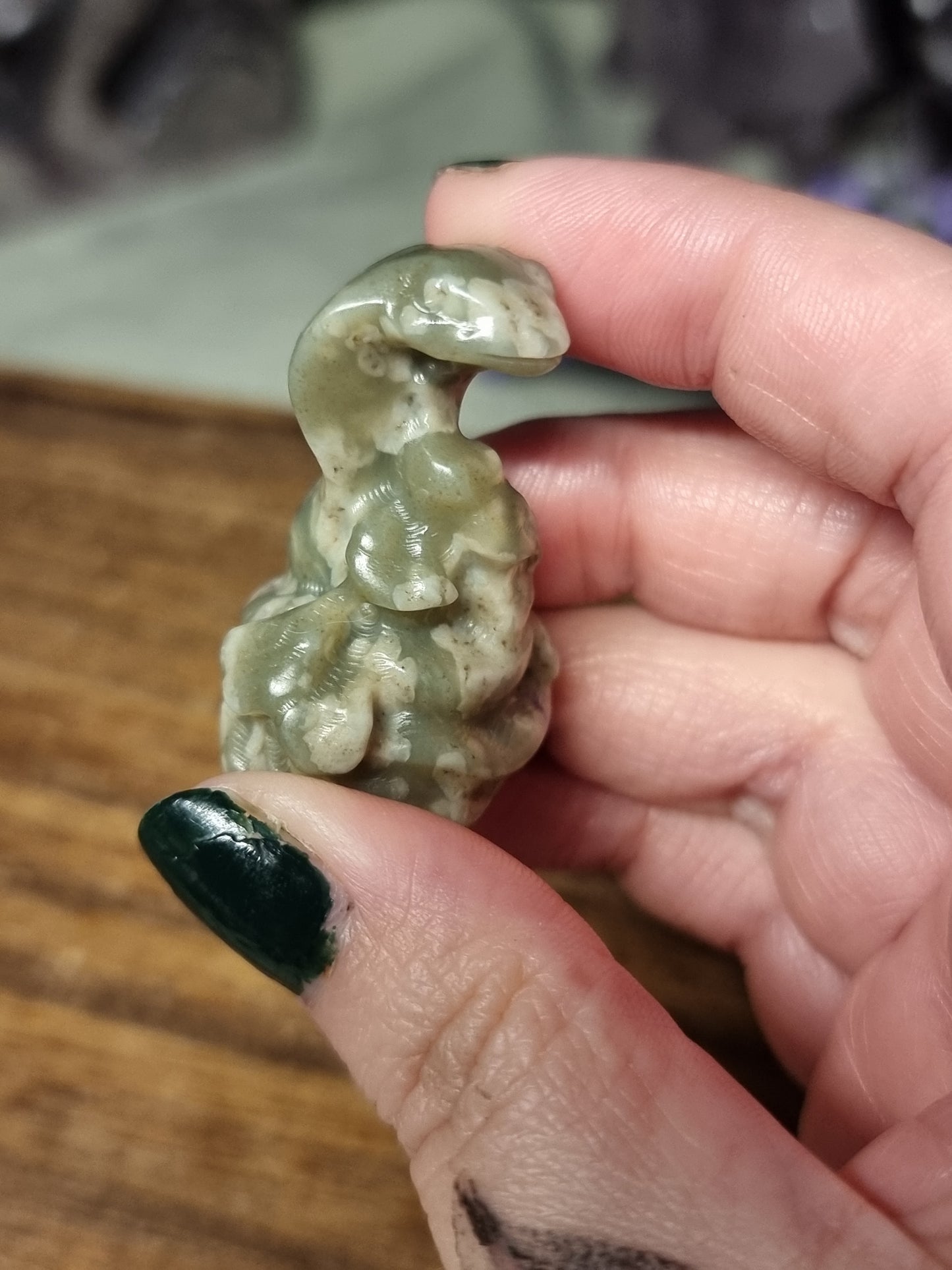 Peace jade cobra