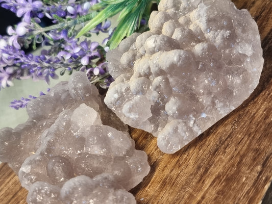 Botryoidal grape fluorite