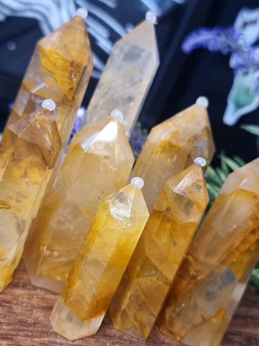 Golden healer towers