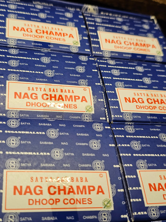 Nag champa incense cones