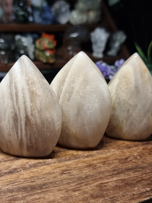 Moonstone flames