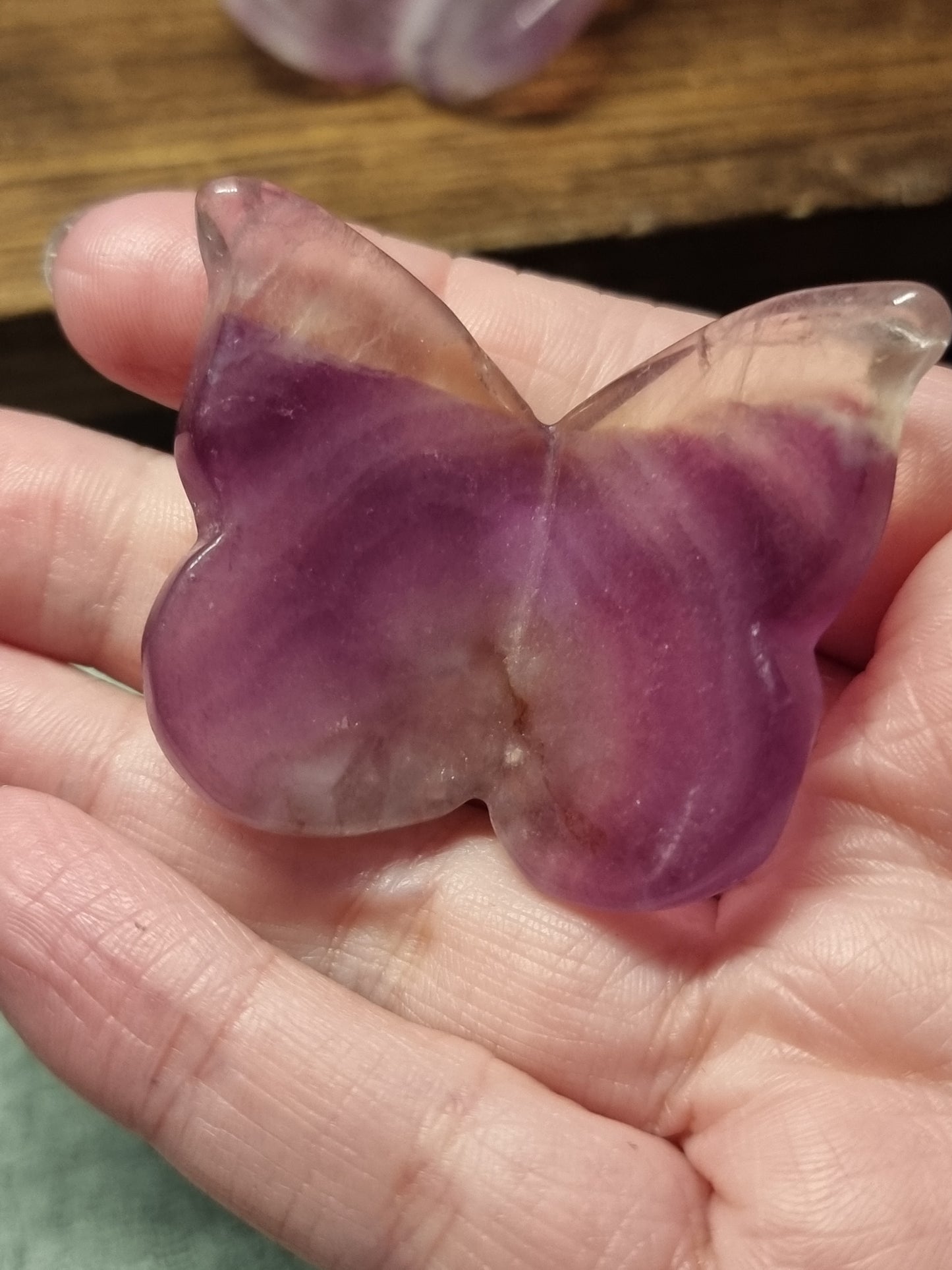 Fluorite 3D butterflies