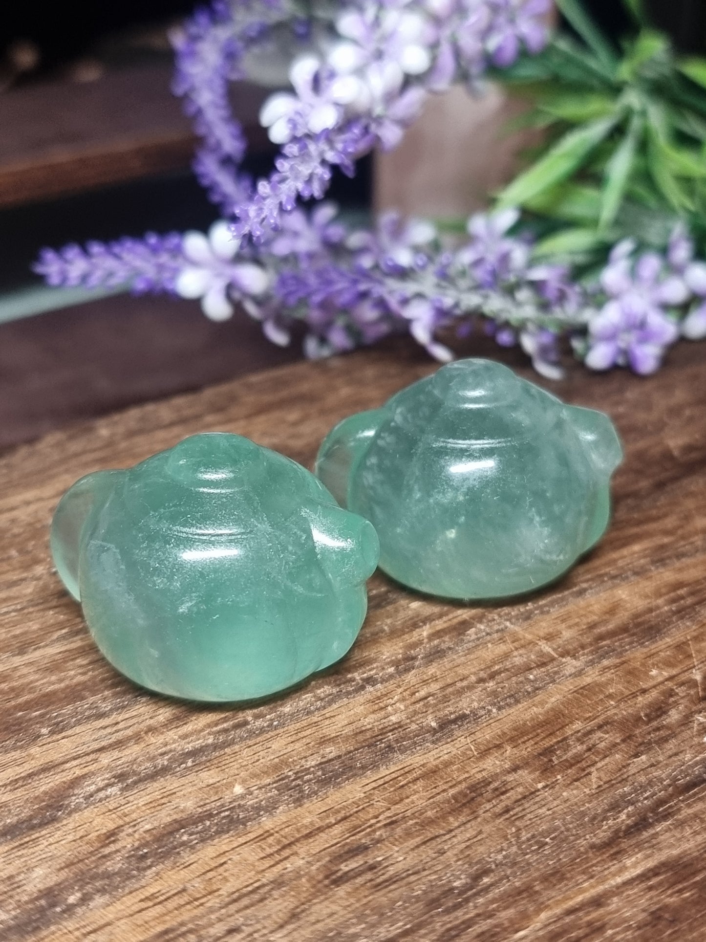 Fluorite teapots