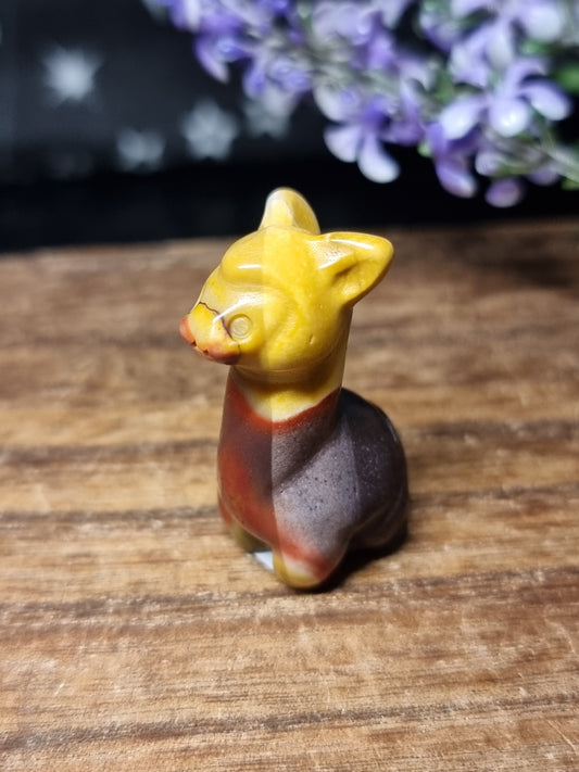 Mookaite alpaca