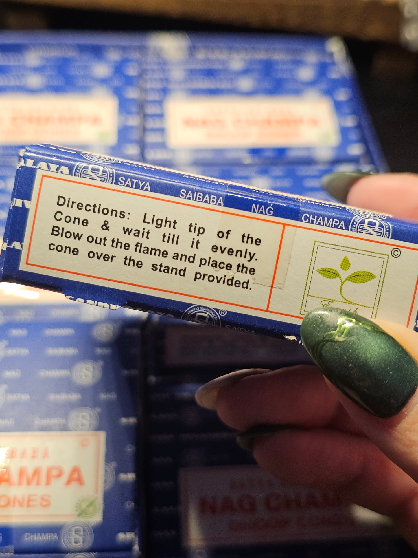 Nag champa incense cones