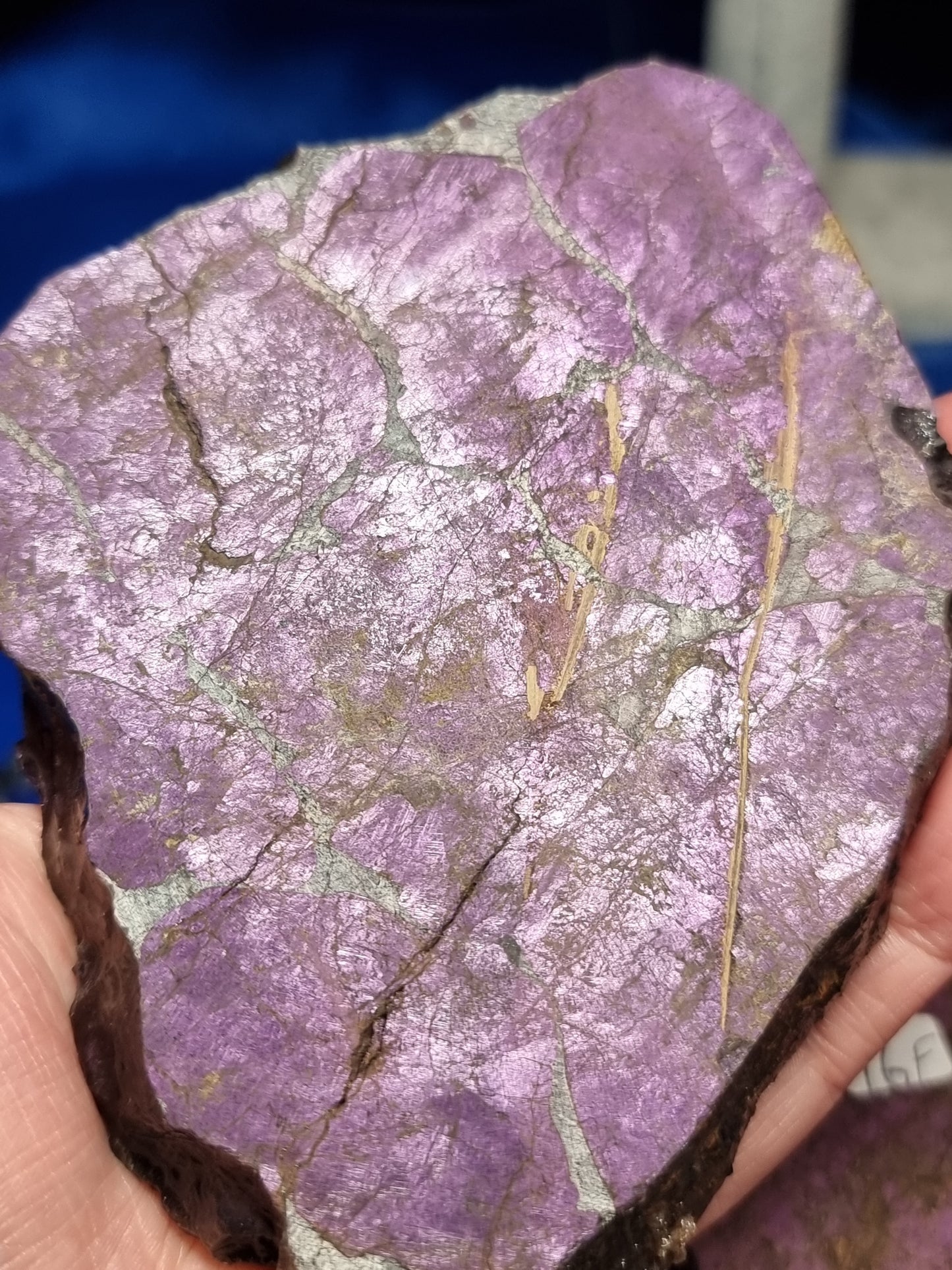 Purpurite slices