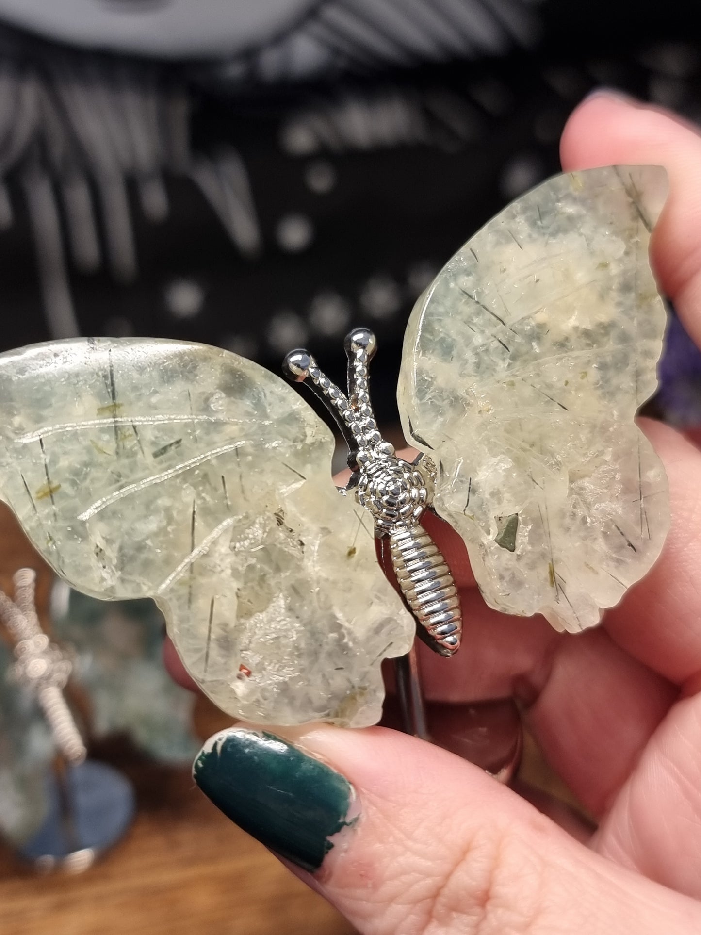 Crystal butterflies