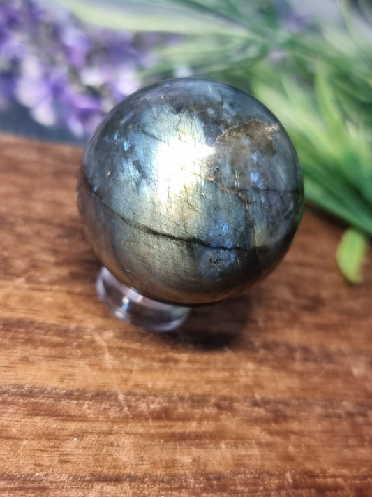 Labradorite sphere