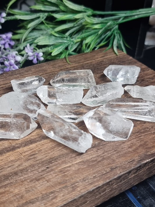 Brazilian quartz points