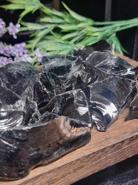 Raw obsidian