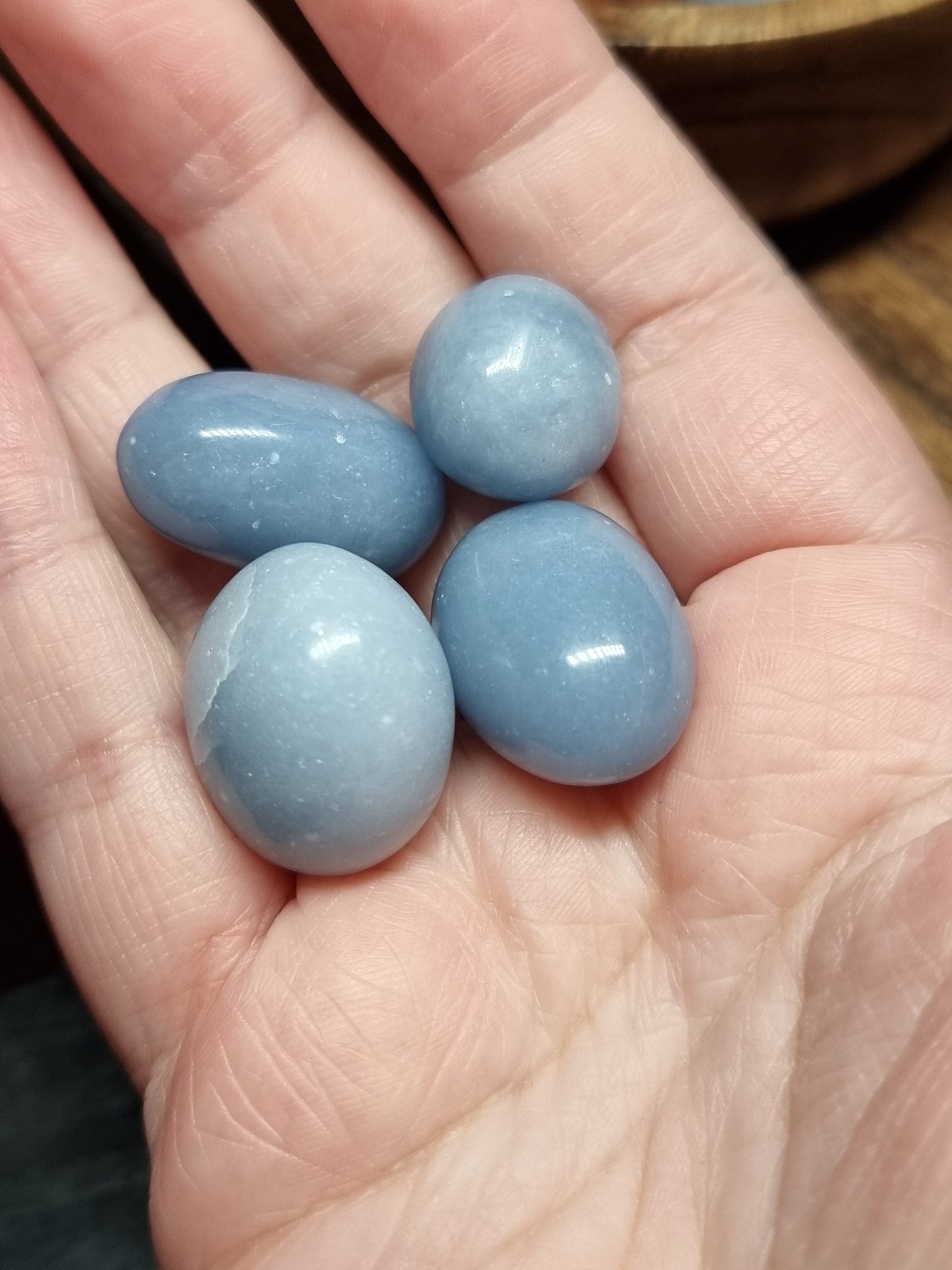 Angelite small tumbles
