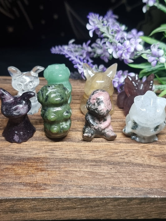 Pokemon carvings