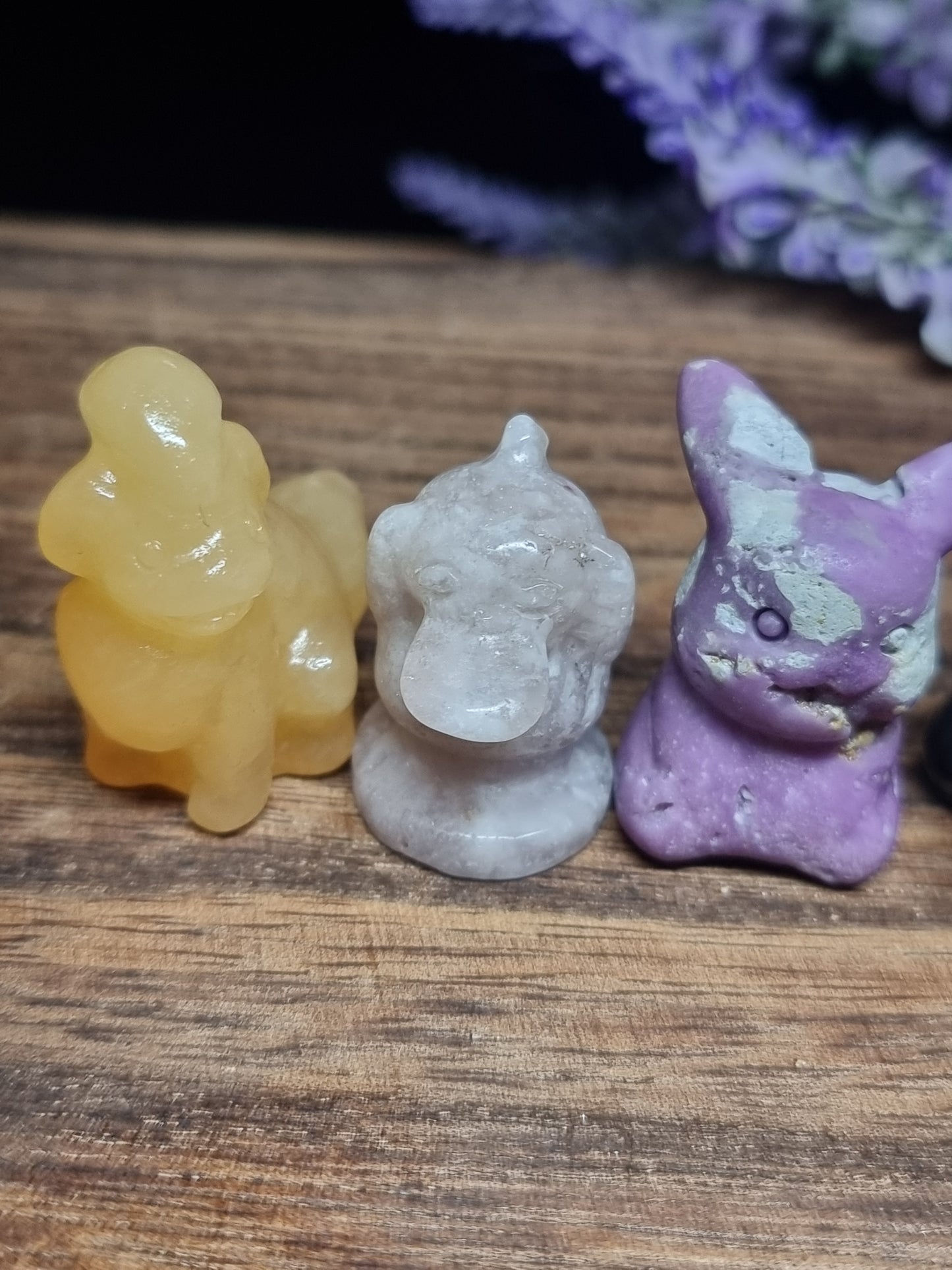 Pokemon carvings