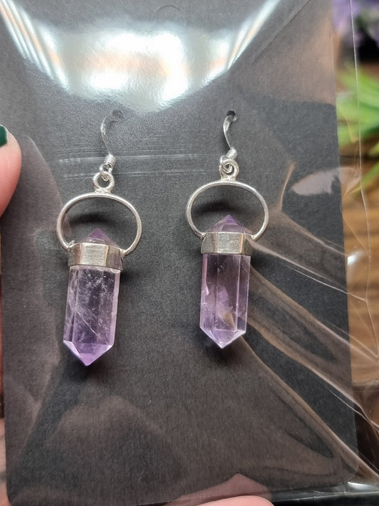 Amethyst earrings - S925