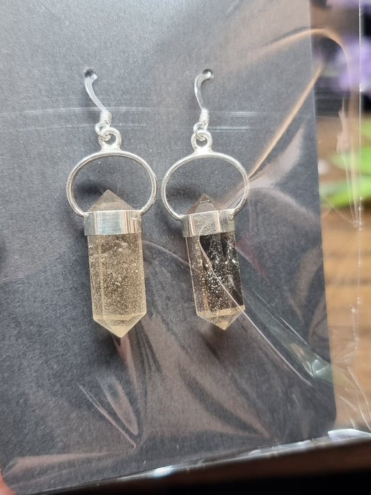 Smokey quartz earrings - S925