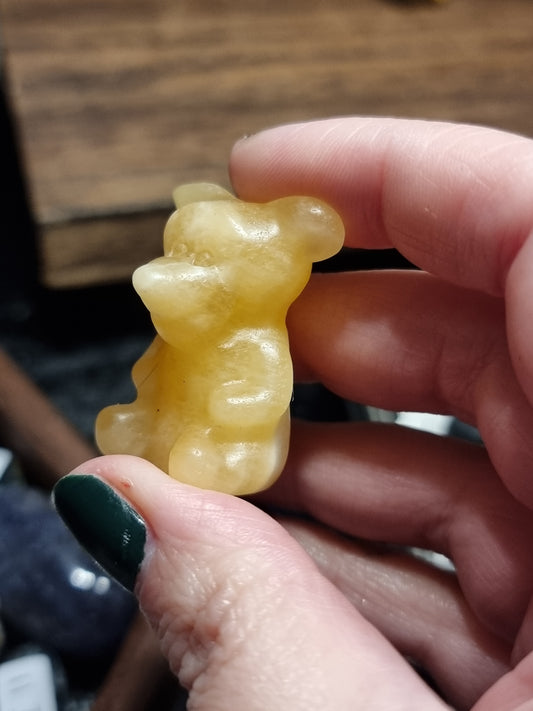 Winnie character carvings