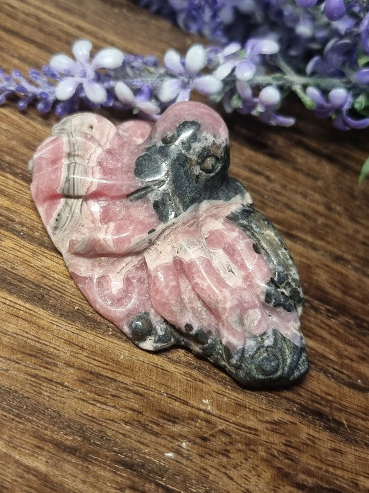 Rhodochrosite octopus
