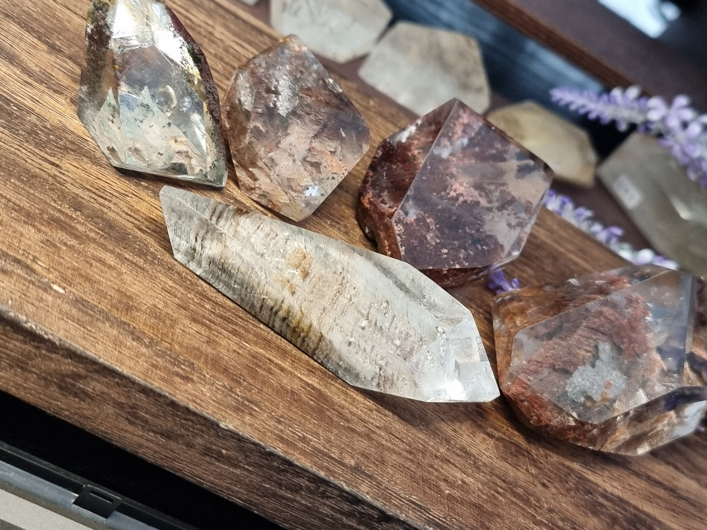 Garden quartz freeforms
