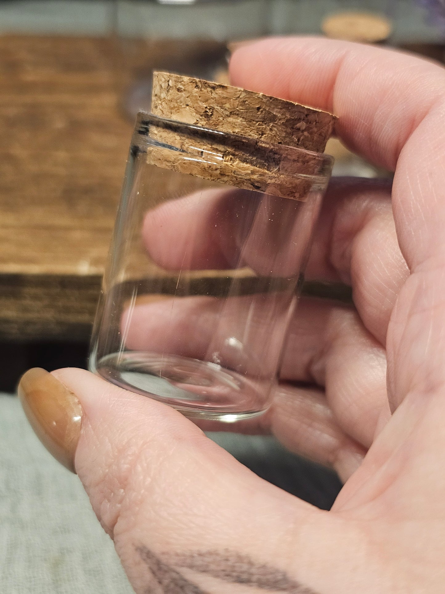 Glass jars
