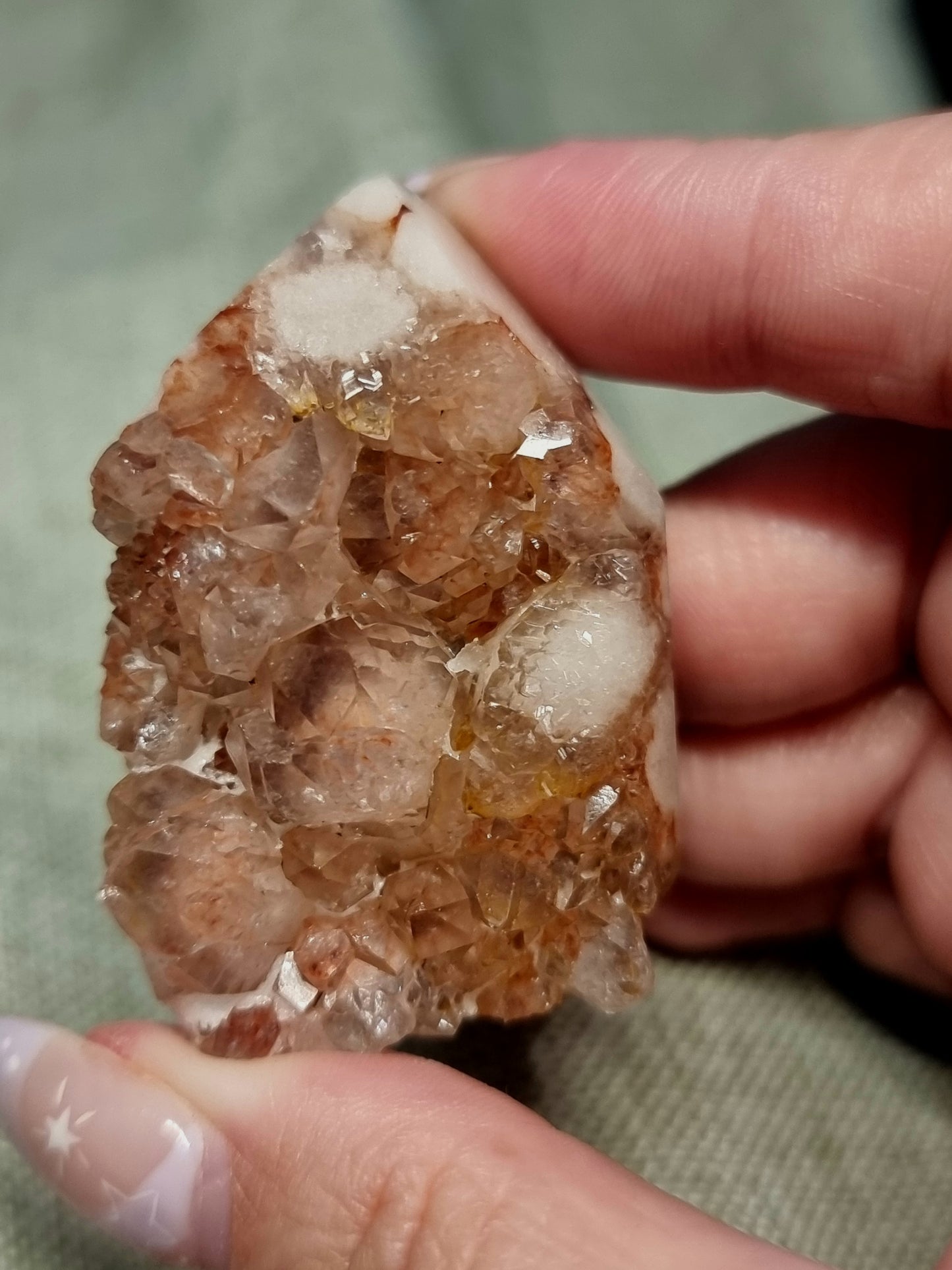 Small Pink amethyst towers