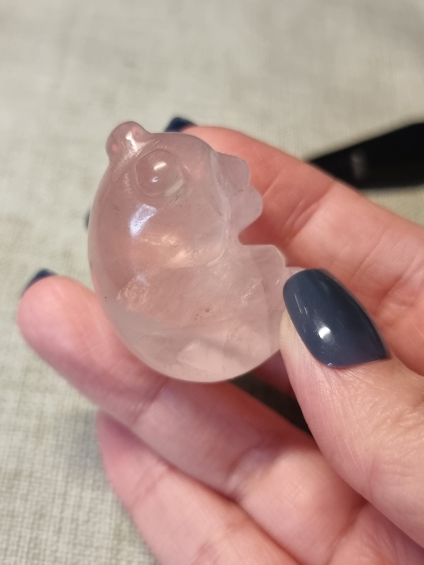 Rose quartz panda
