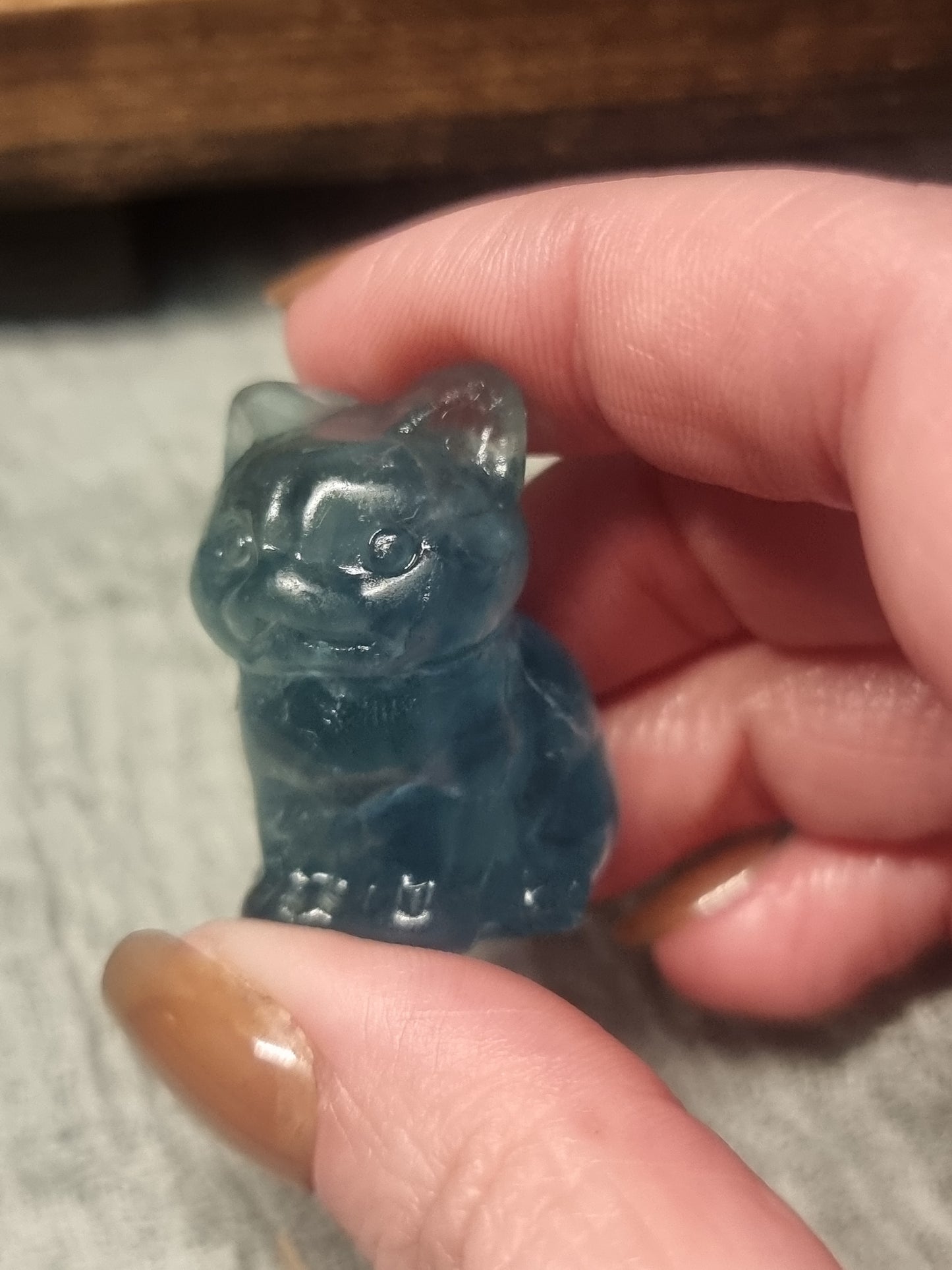 Cat carvings